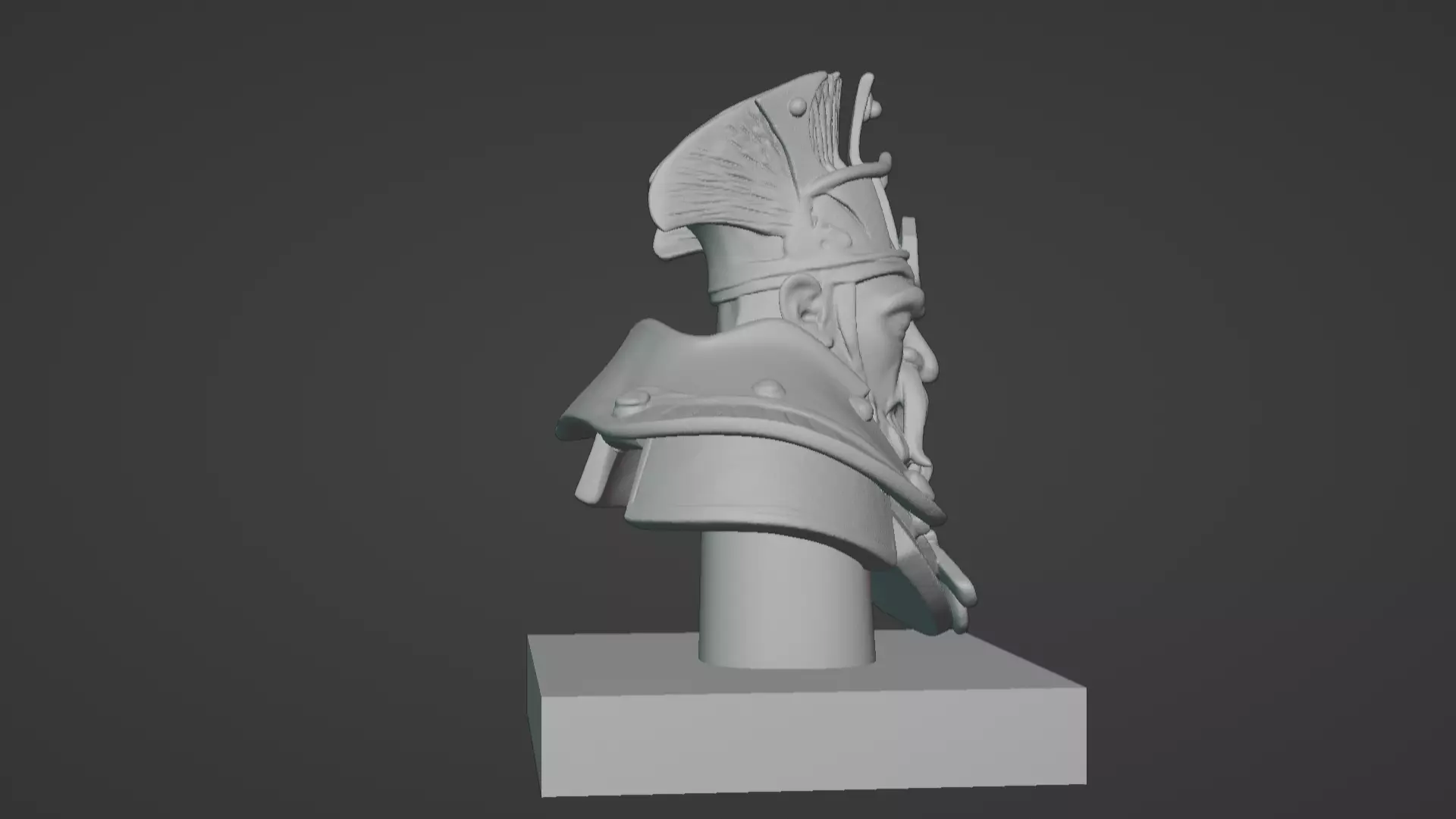 Thalor the Stalwart Bust 3D print model_30