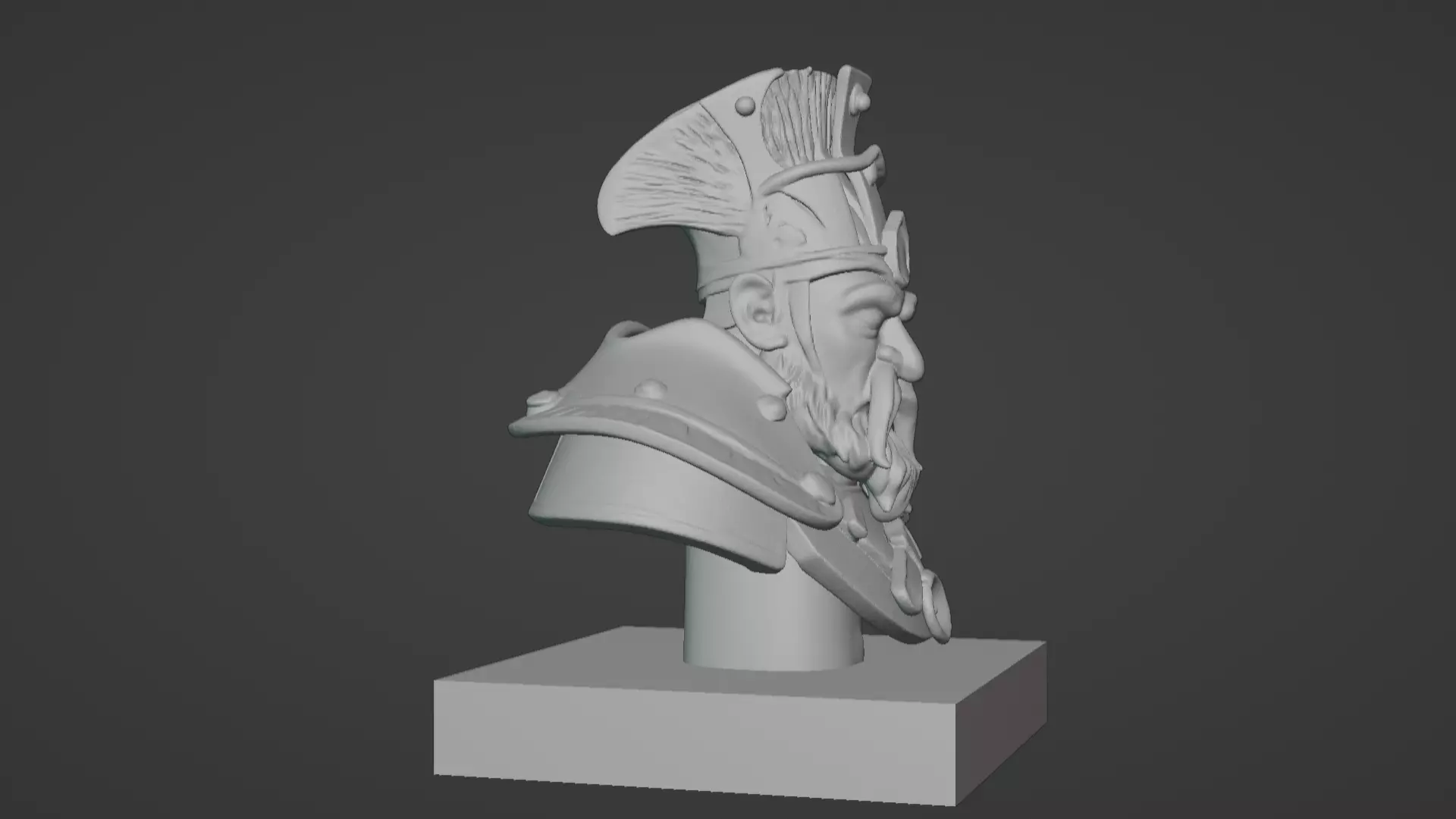 Thalor the Stalwart Bust 3D print model_19