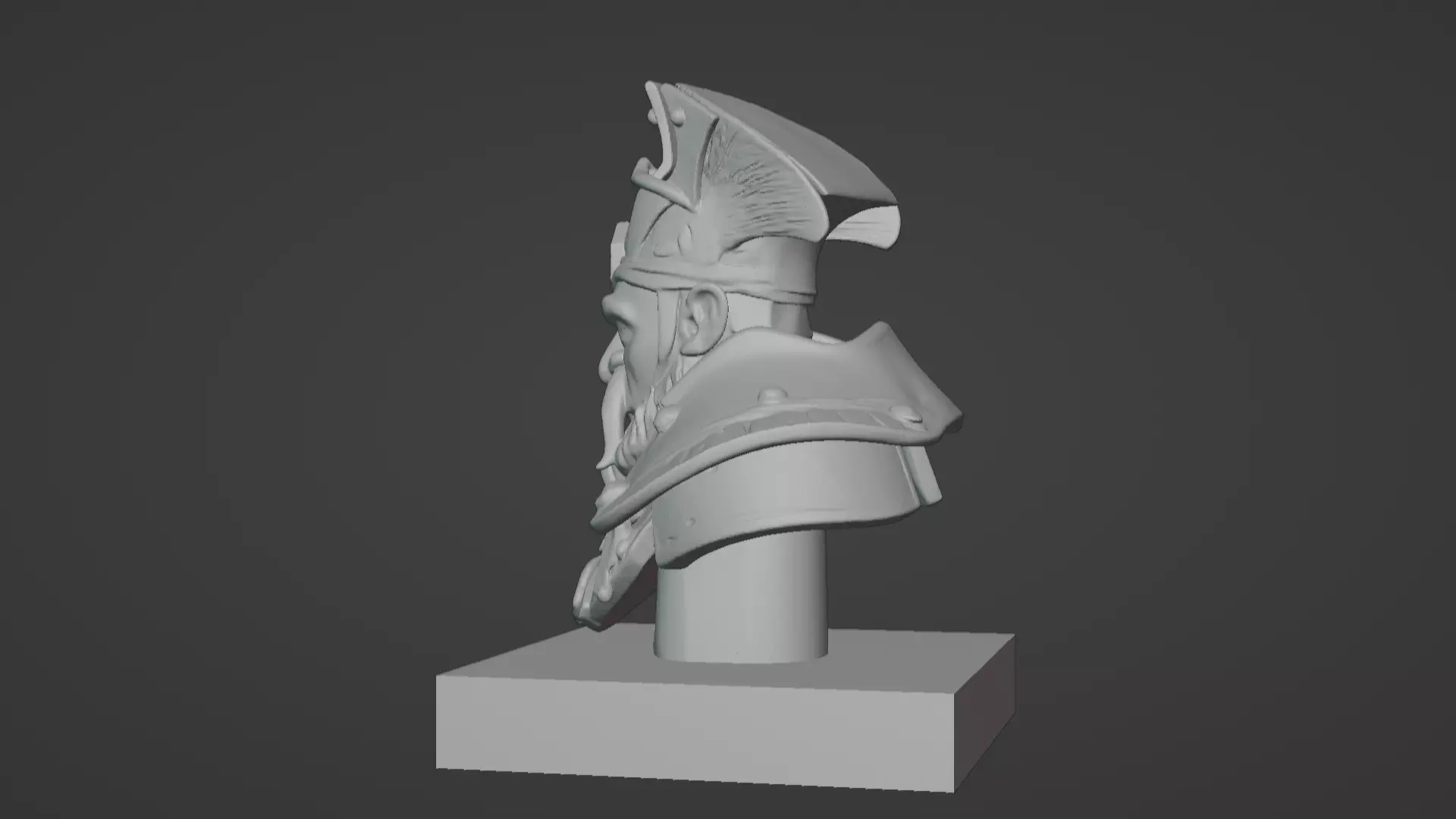 Thalor the Stalwart Bust 3D print model_75