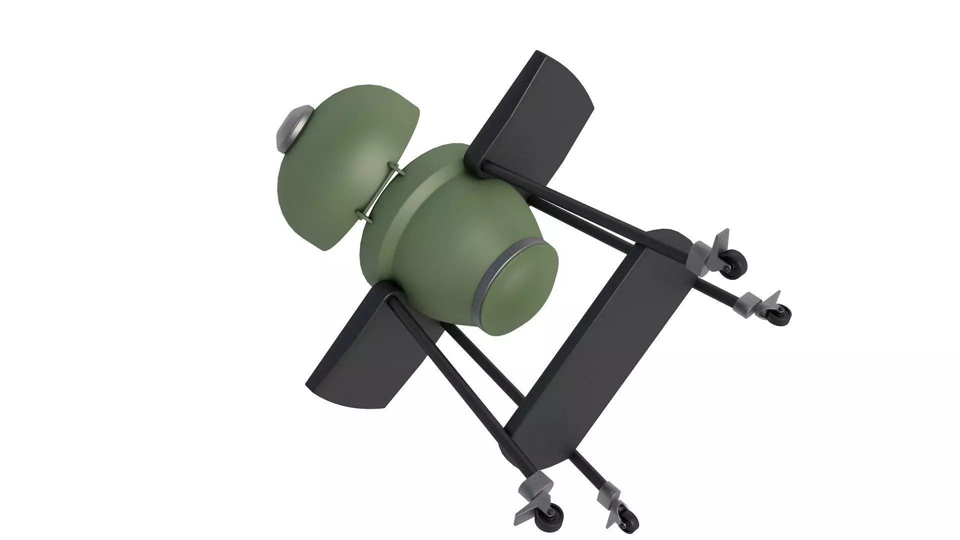 Barbecue grill  3D model_4