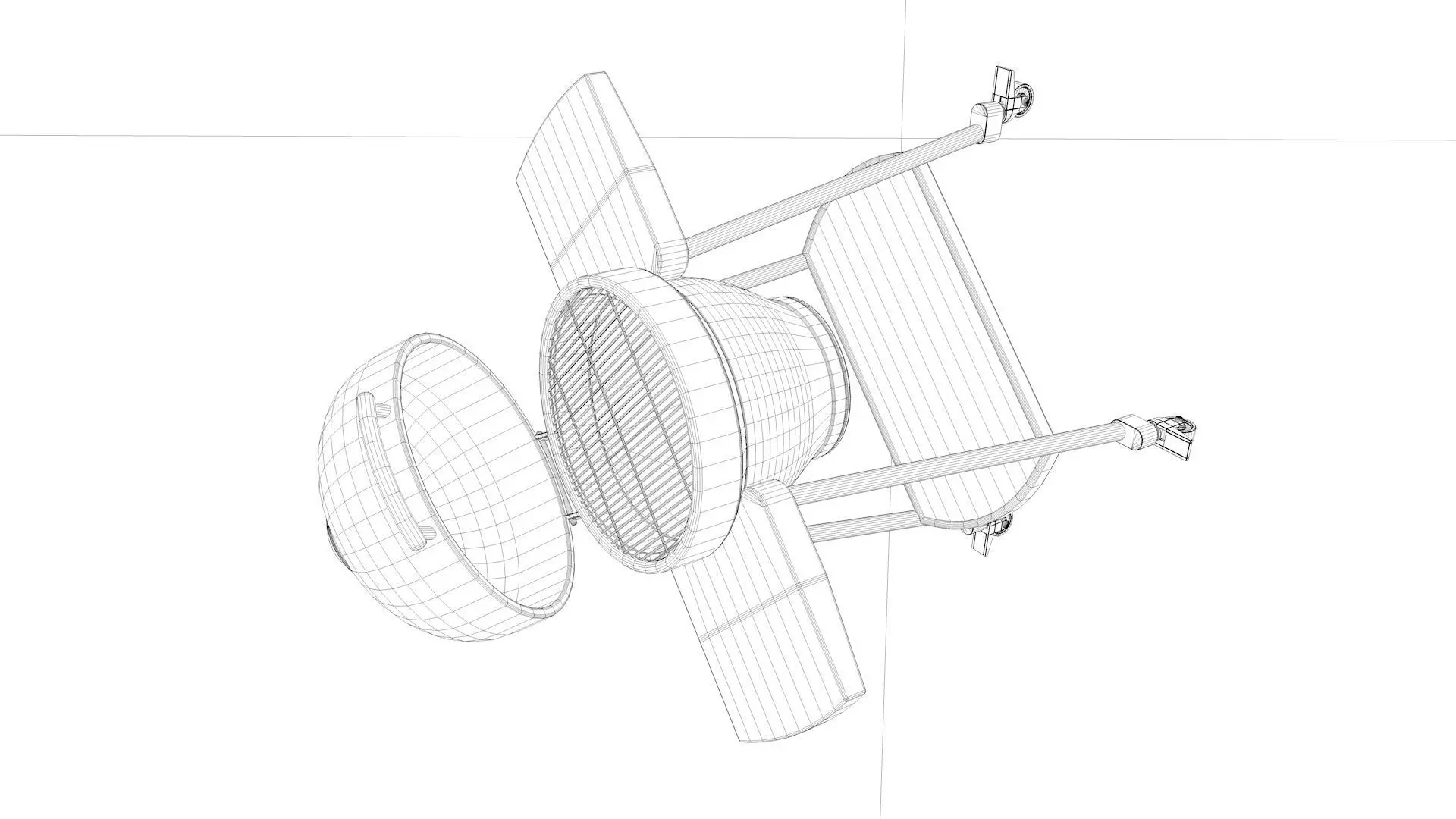 Barbecue grill  3D model_5