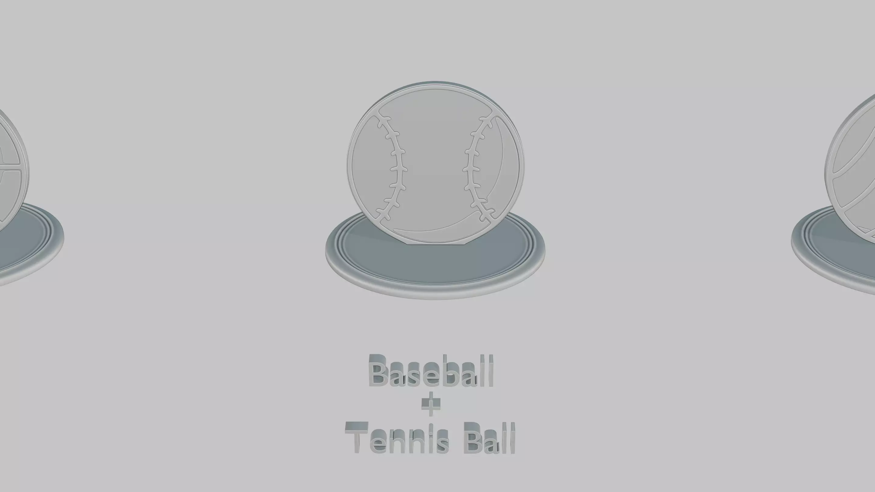 Emoji Statues Game Balls Collection 3D print model_4