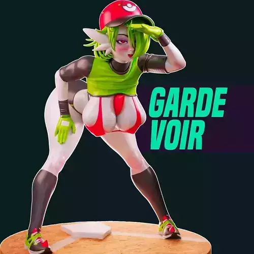 18 ADULT Gardevoir Baseball Pokemon Mommy - Figure Model Diorama 3D print model