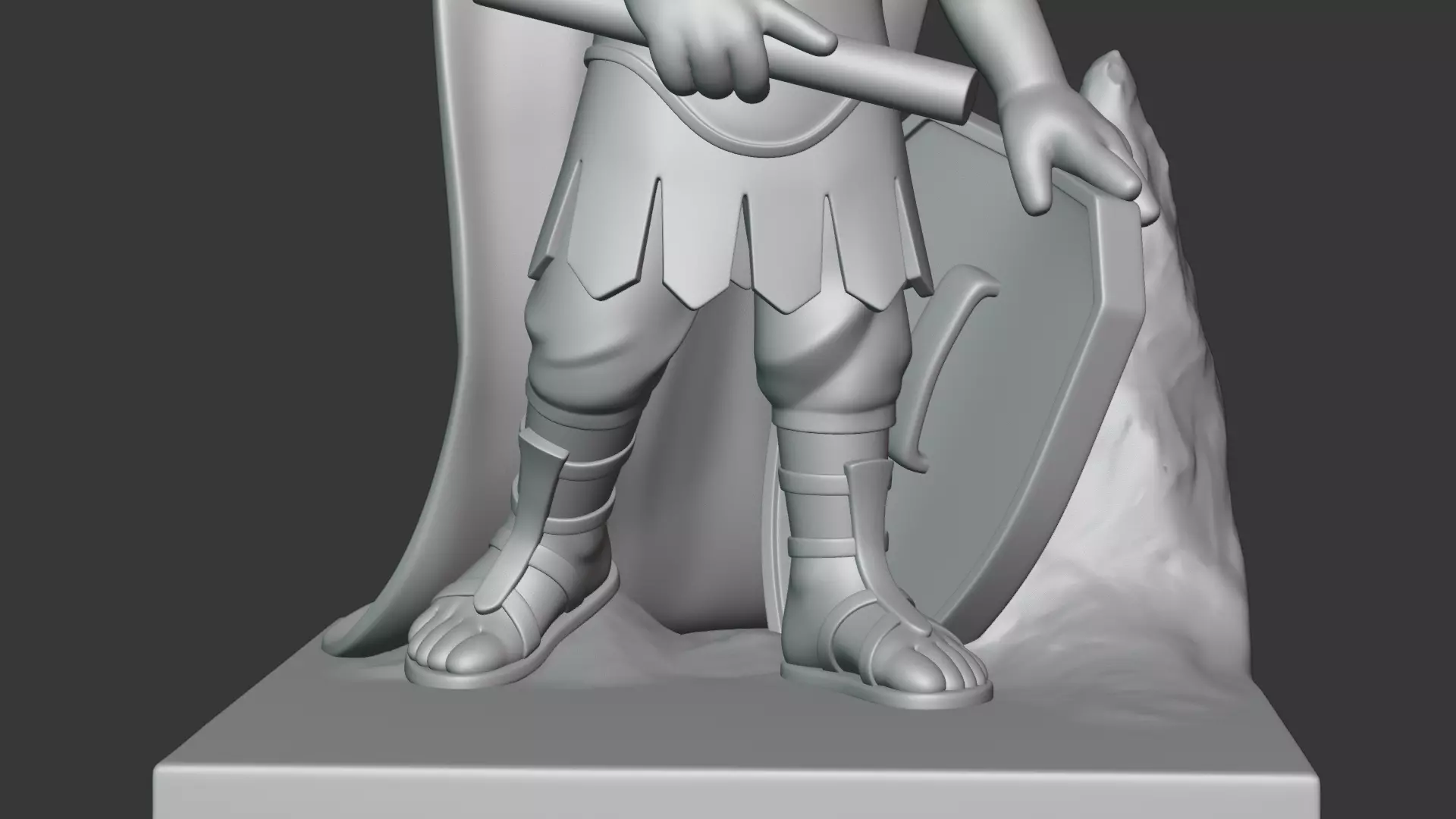 Gaius Julius Caesar Bobblehead Printable Figurine 3D print model_21