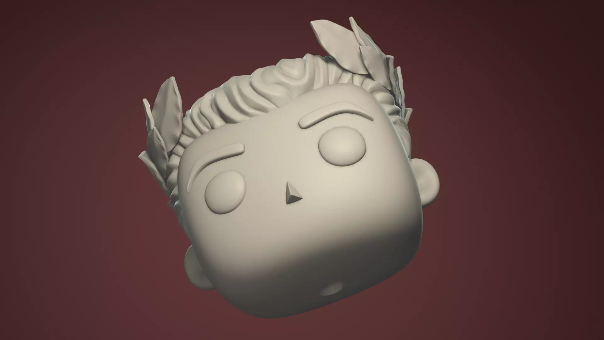 Gaius Julius Caesar Bobblehead Printable Figurine 3D print model_15