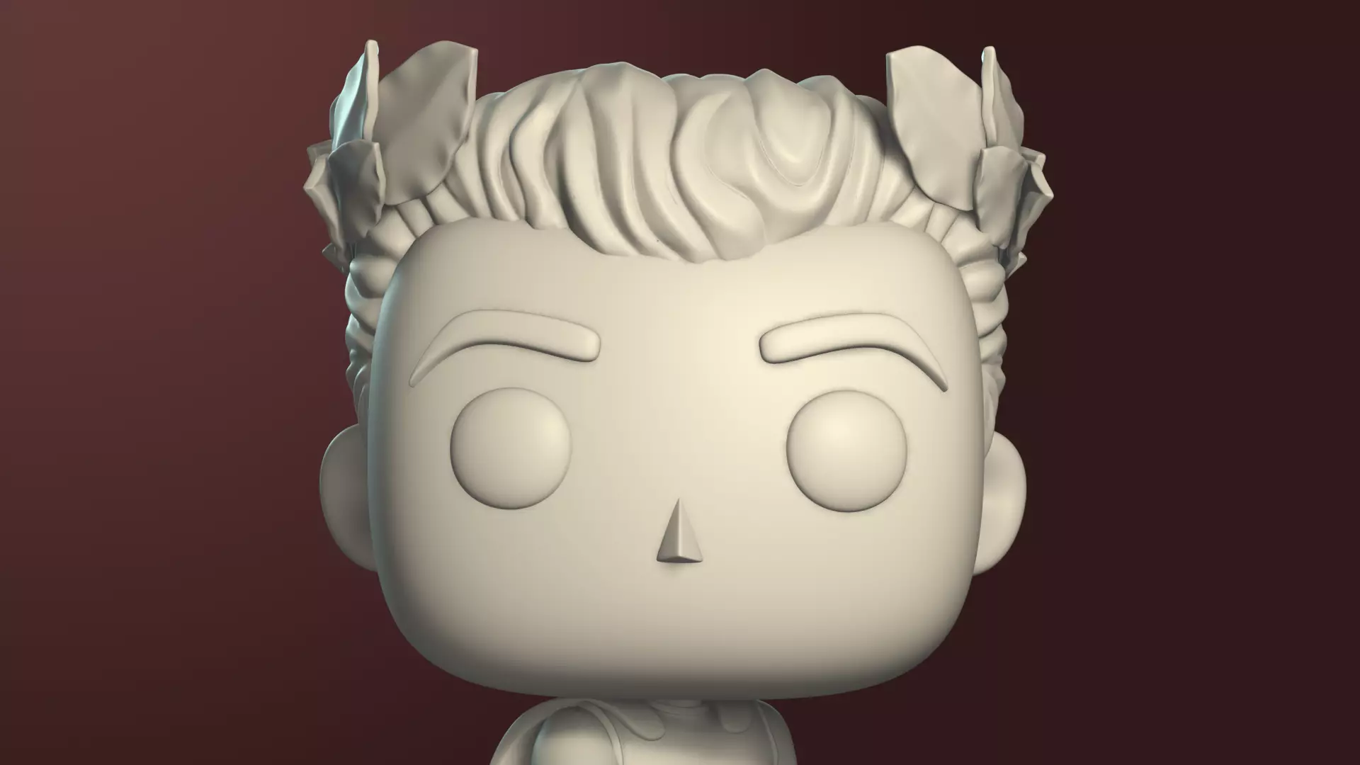 Gaius Julius Caesar Bobblehead Printable Figurine 3D print model_10