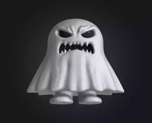 Angry Mini Ghost  3D print model