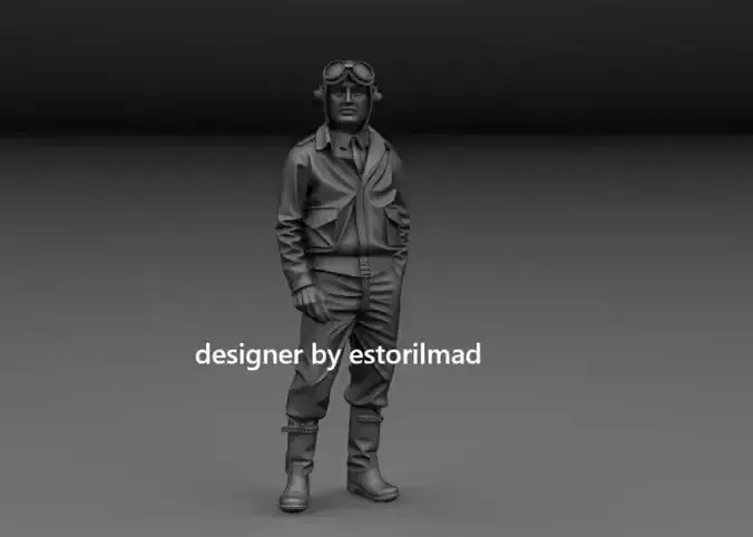 WW2 BRITISH RAF PILOT v4