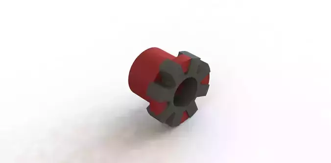 Acoplamento GM 05 30 Coupling 3D model