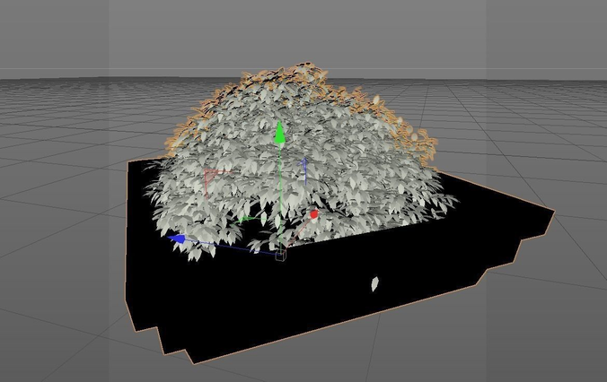 centretable tree with branches and leaves