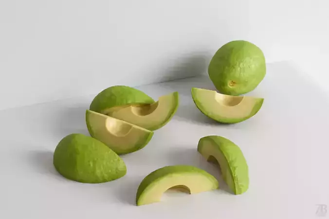 Avocado 3D model