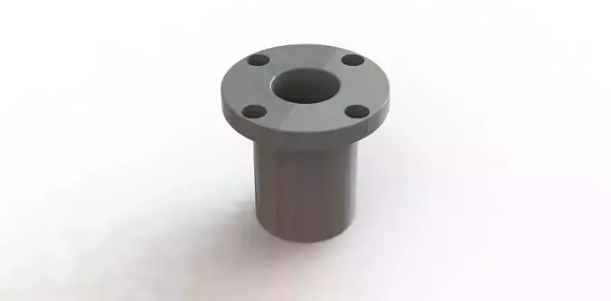 Rolamento Flangeado Kalatec LMF25UU Flanged Bearing 3D model