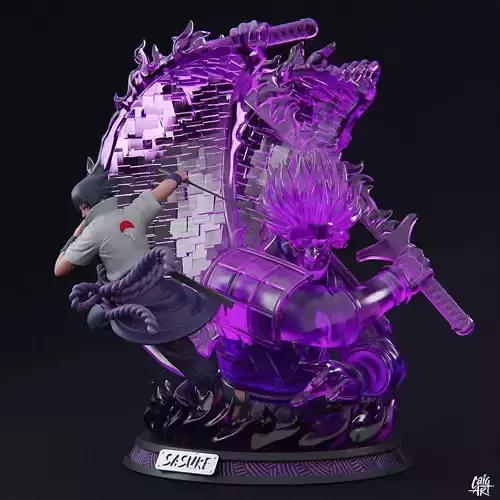 Sasuke  stl 3D print model