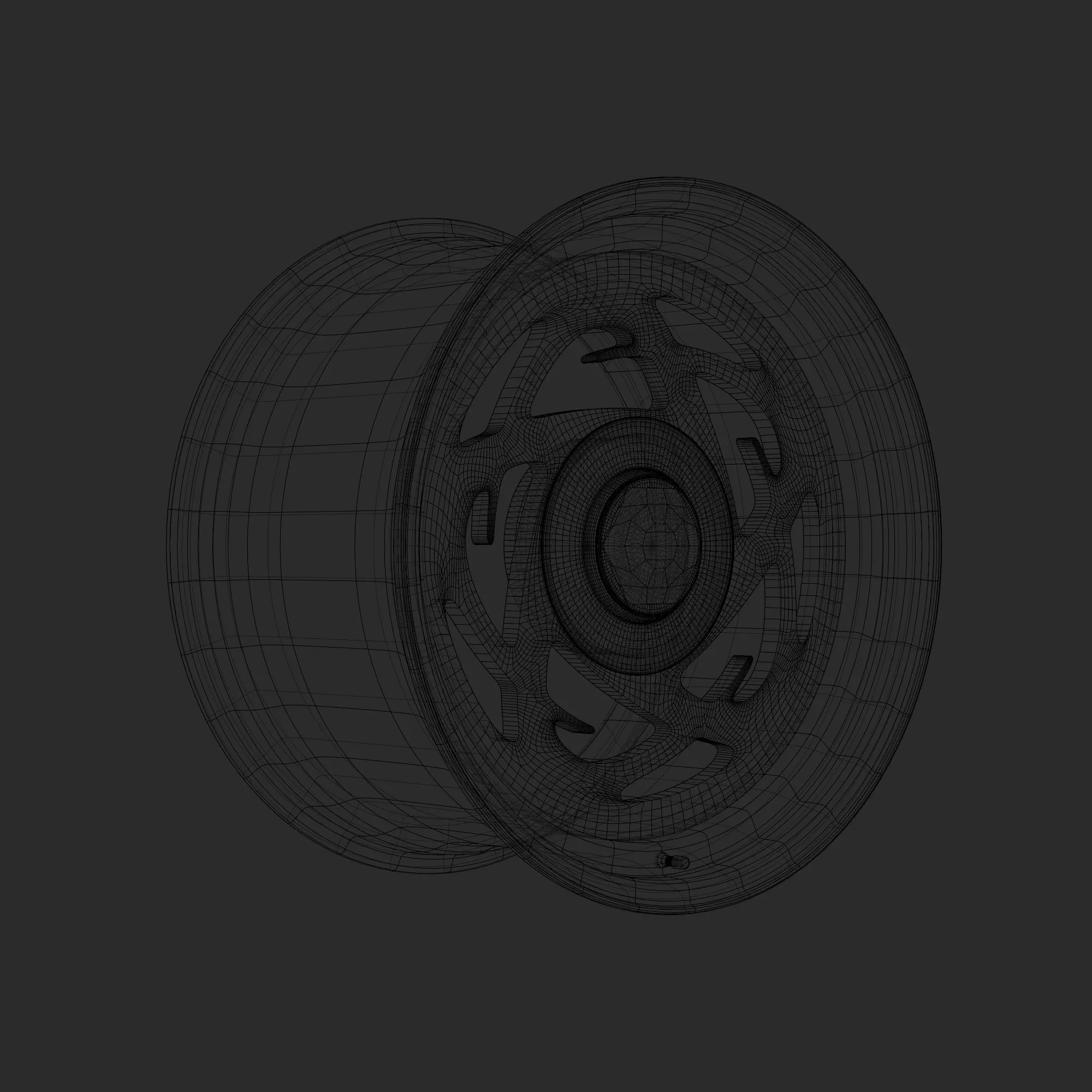 Billet Specialities GTP-53 Wheels 3D model_4