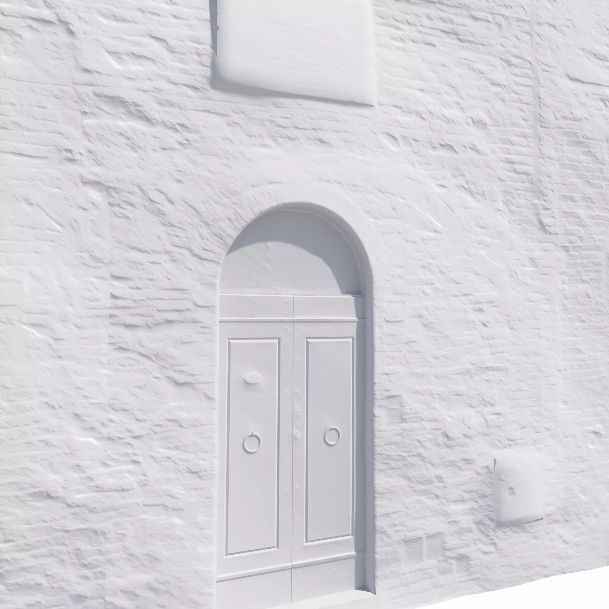 3D Scanned Italian Facade 008 3D model_3