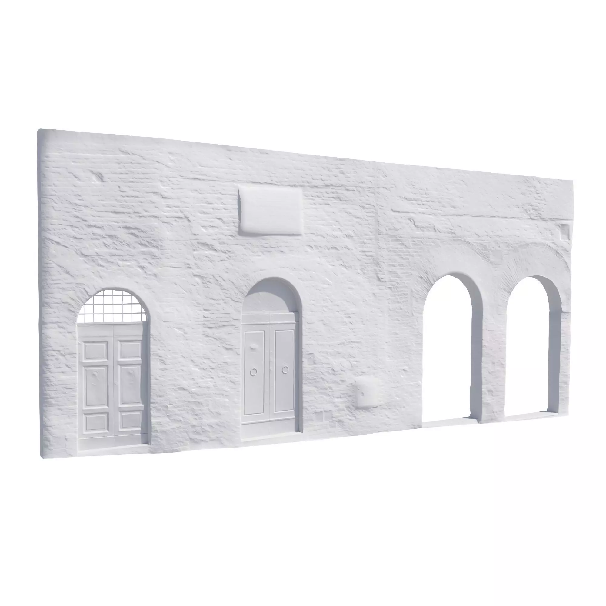 3D Scanned Italian Facade 008 3D model_1