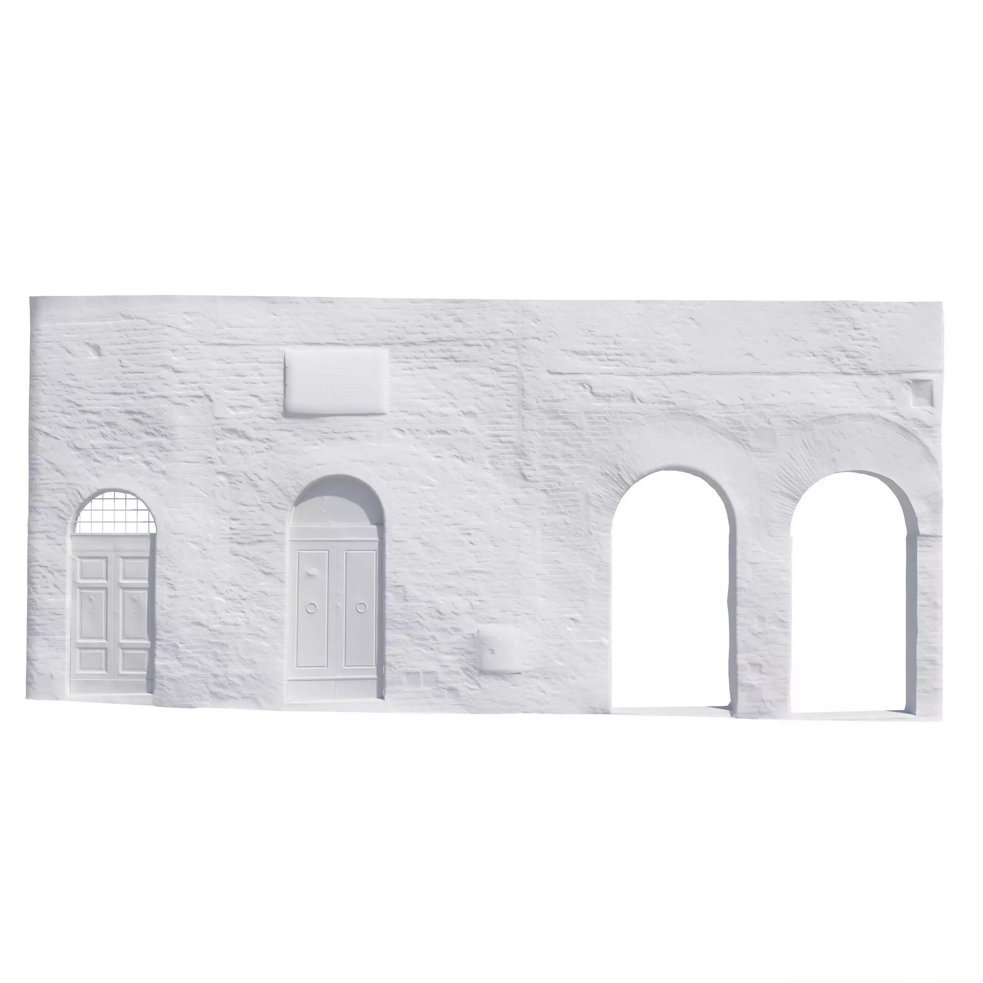 3D Scanned Italian Facade 008 3D model_5