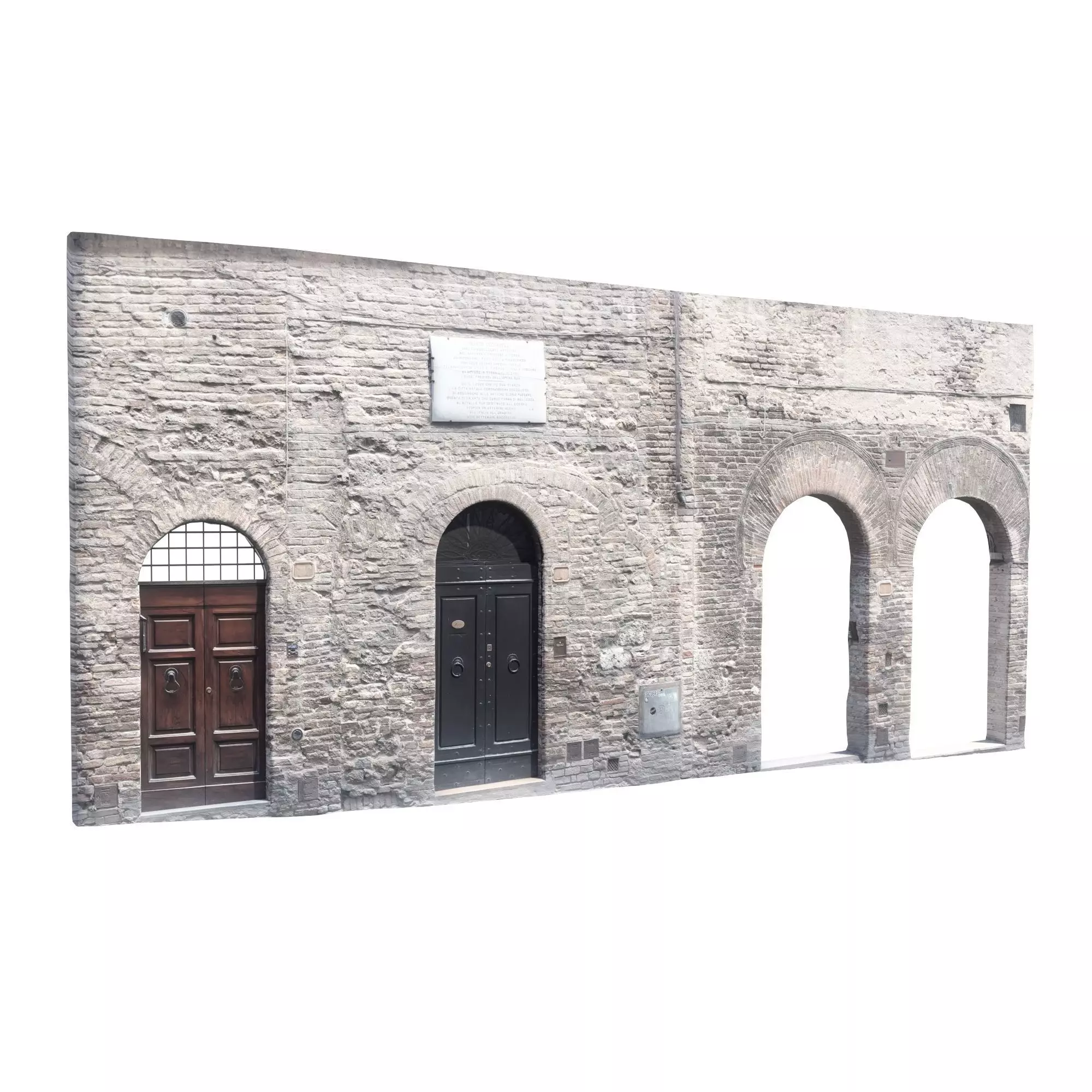 3D Scanned Italian Facade 008 3D model_0