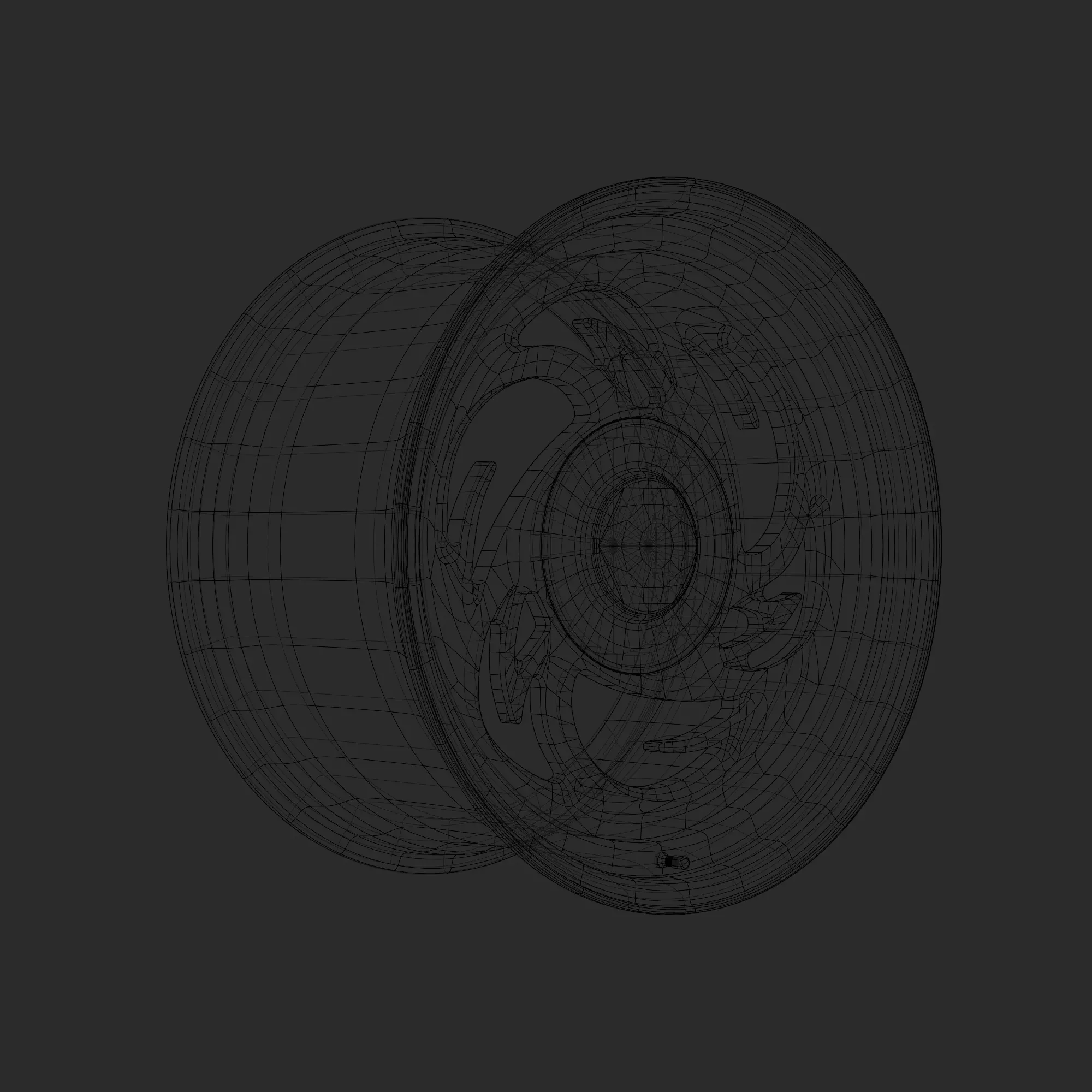 Billet Specialities GTP-52 Wheels 3D model_4