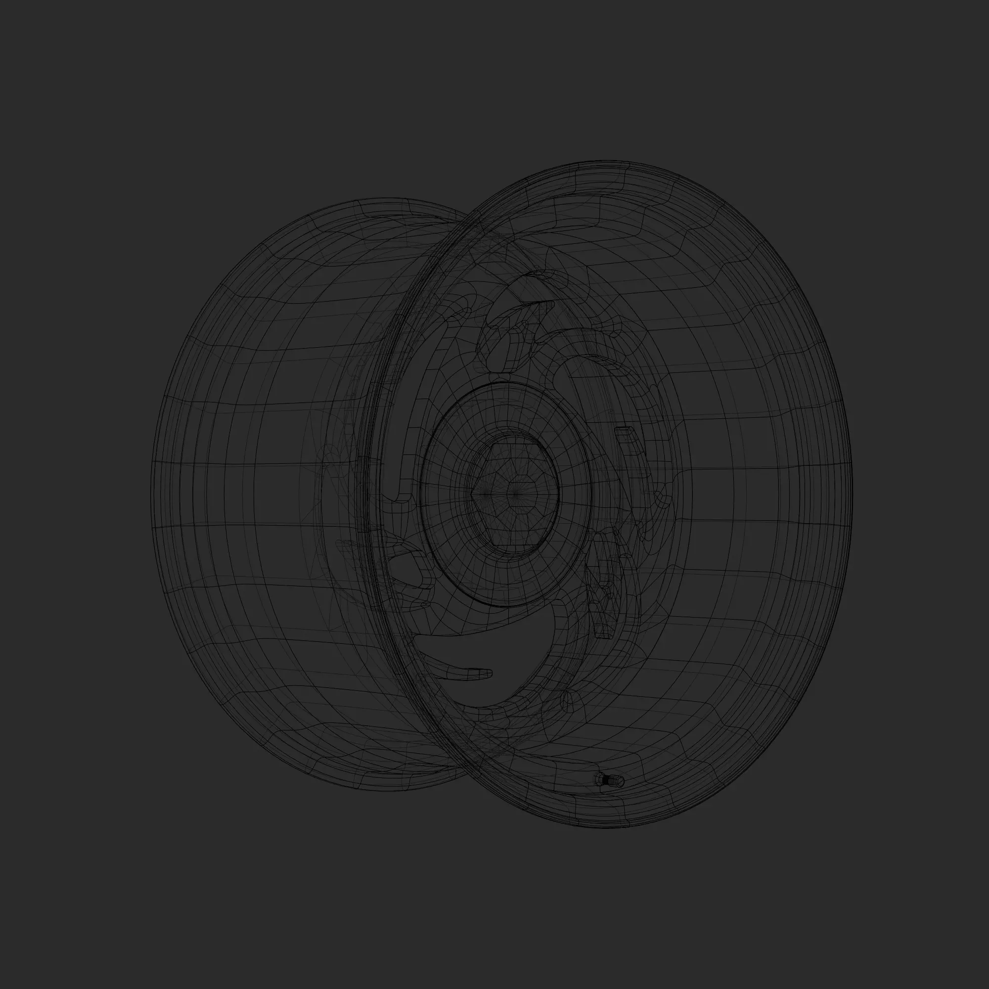 Billet Specialities GTP-52 Wheels 3D model_5