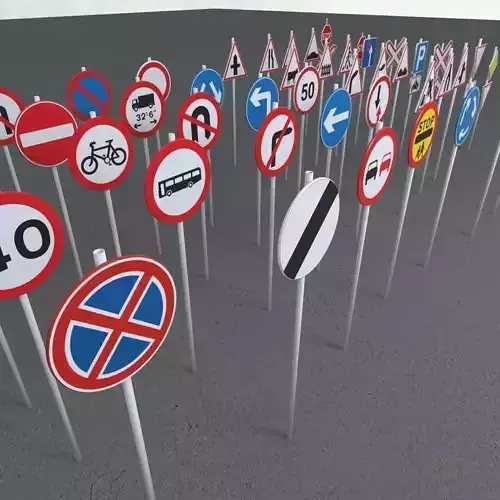 road traffic sings pack