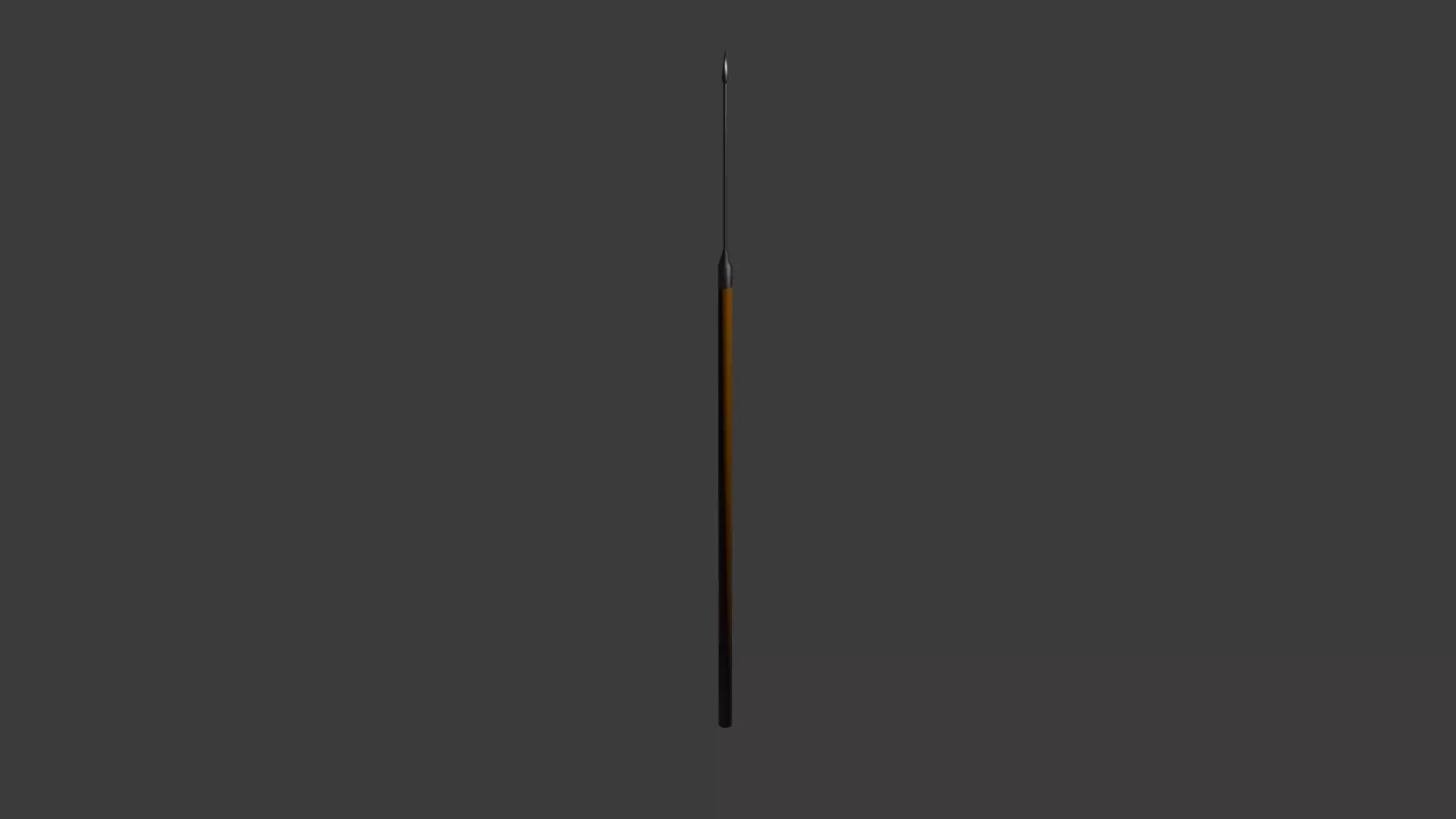 Pilum Javelin Low-poly 3D model_0