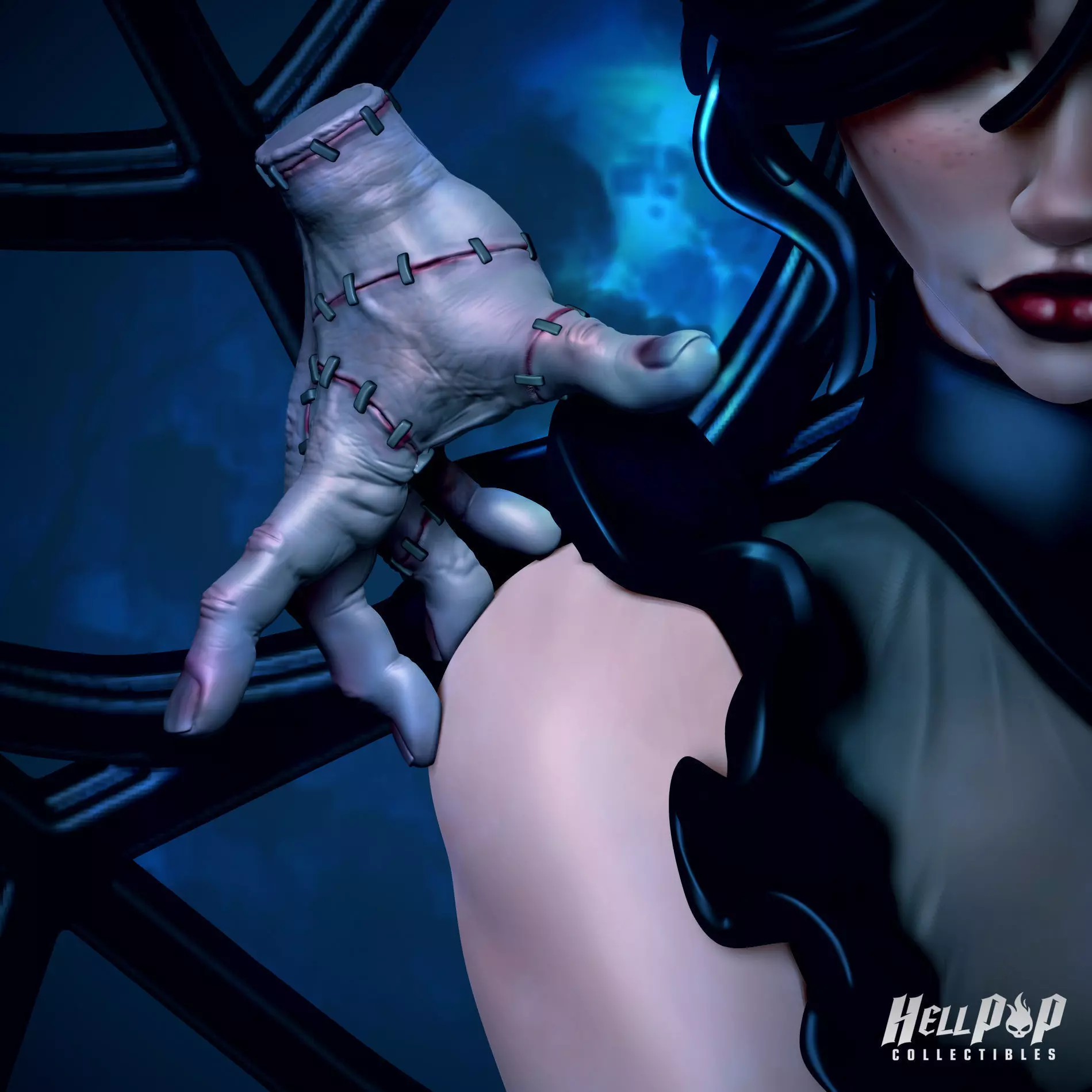 Scream Queens Wednesday STL Printable 3D model 3D model_5