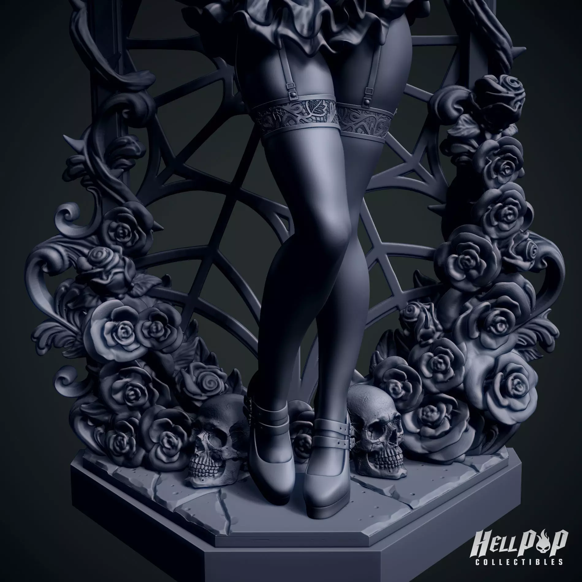 Scream Queens Wednesday STL Printable 3D model 3D model_14