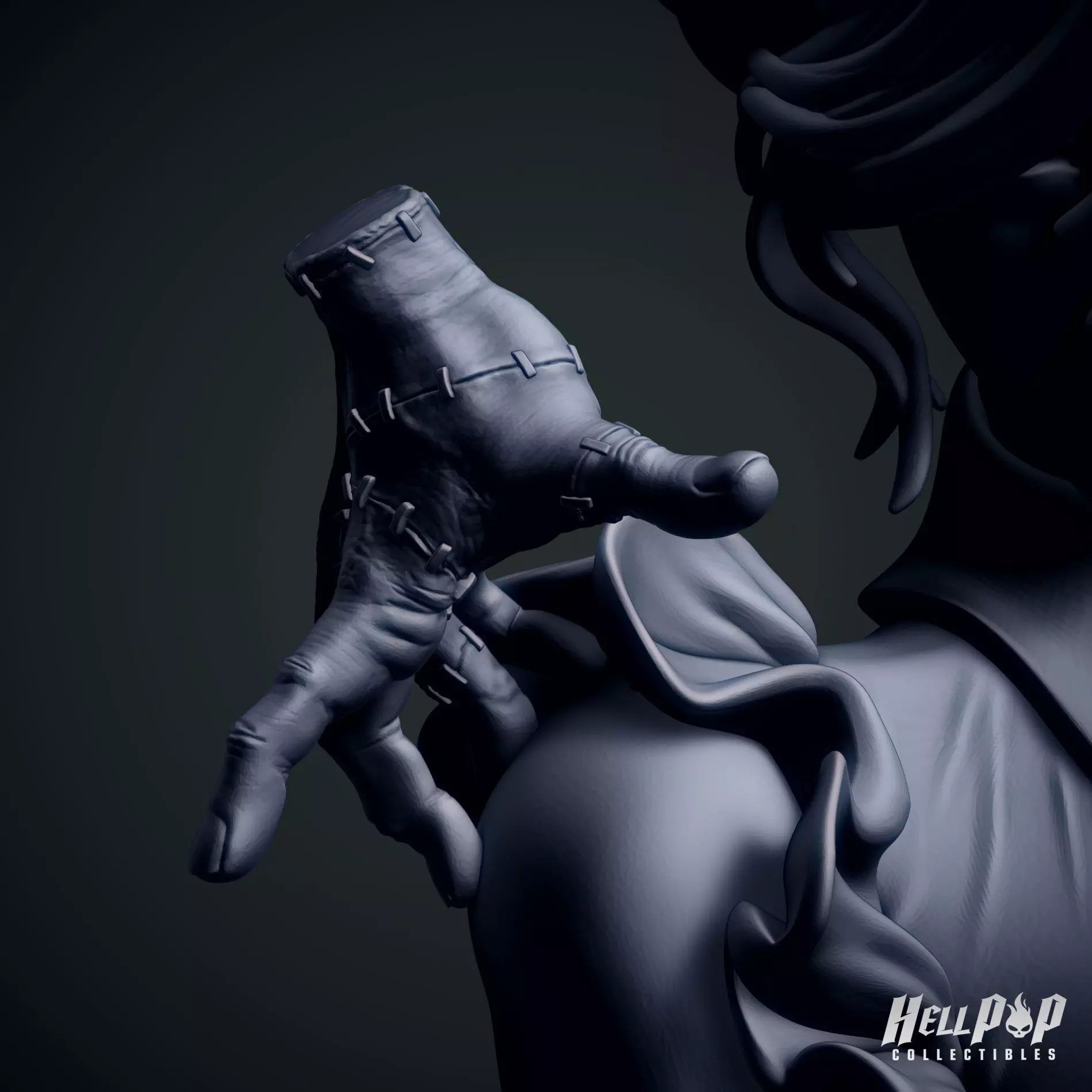 Scream Queens Wednesday STL Printable 3D model 3D model_13