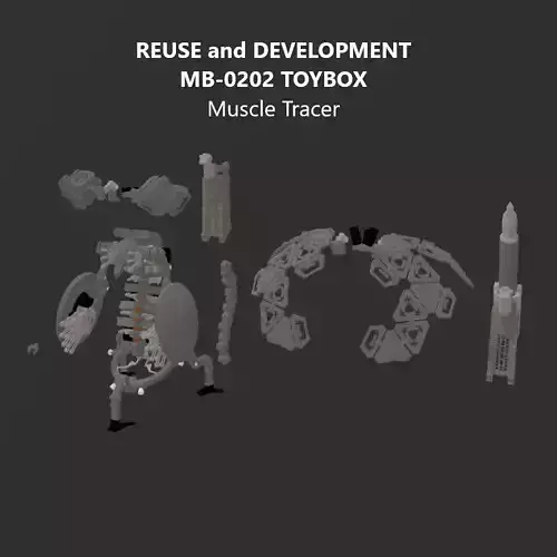 MB-0202 TOYBOX MT Model Kit Armored Core 6 3D print model