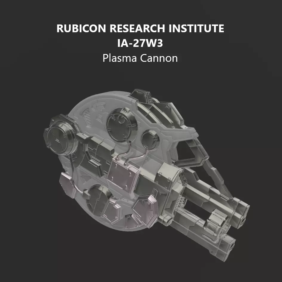 IA-27 Ghost Model Kit Armored Core 6 3D print model_4