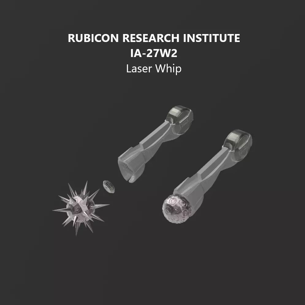 IA-27 Ghost Model Kit Armored Core 6 3D print model_3