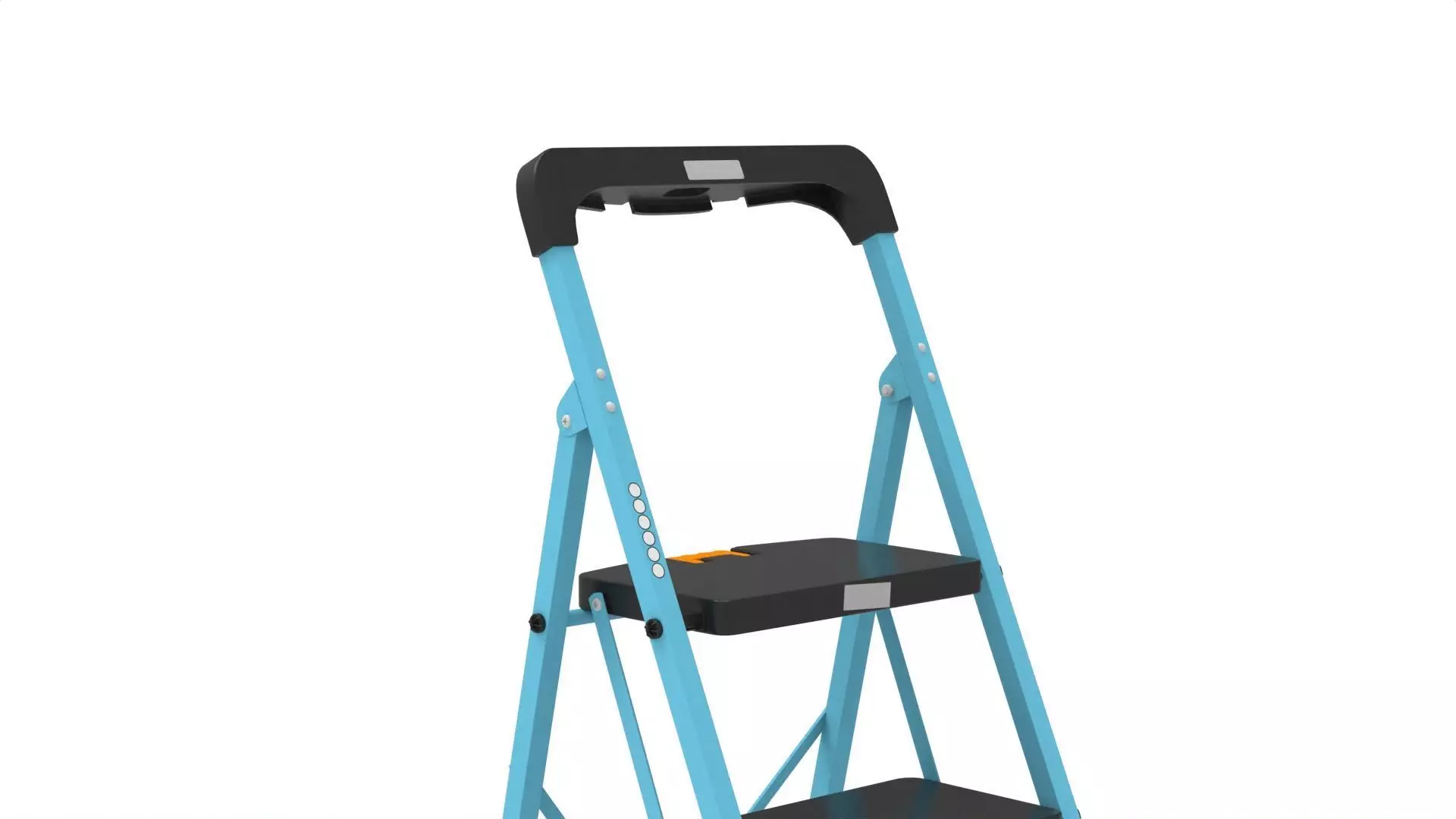 Foldable Step Ladder 3D model_6