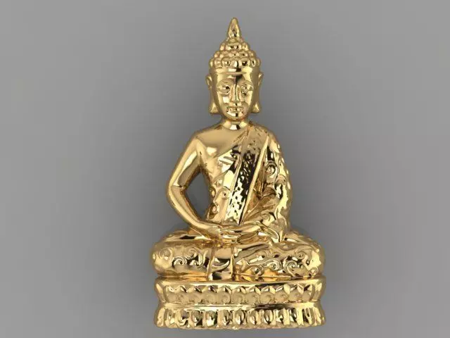 Buddha Models Elevating Spiritual Art in the Digital World 3D print model_0