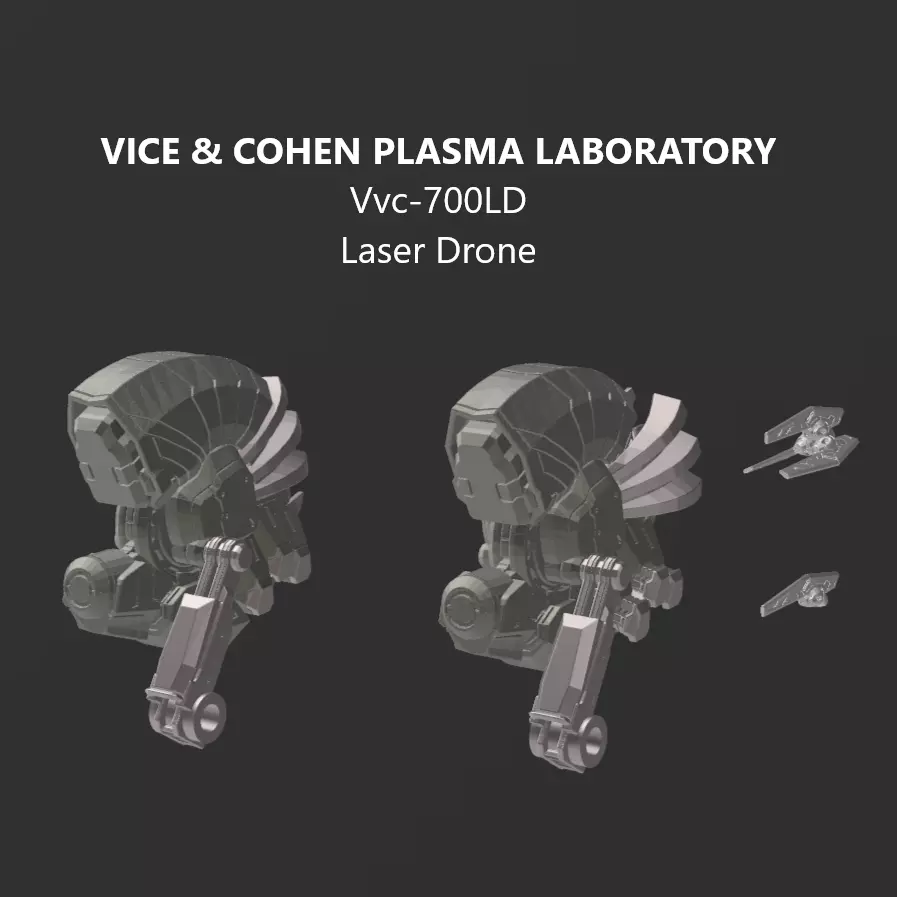 30 Minutes Missions Weapon Pack H Armored Core 6 3D print model_6