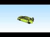 German off-brand luxury racing car bundle Low-poly 3D model_4