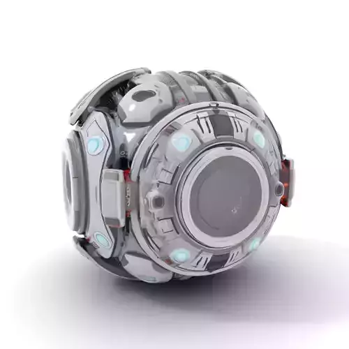 Futuristic Camera Sphere Model Pack