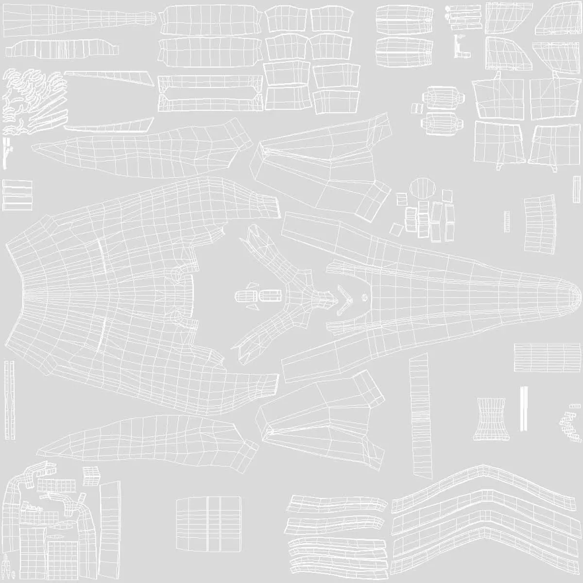 Mercedes F1 W16 2025 Formula 1 car PBR 3D model_20