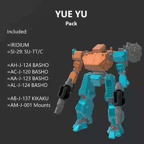 Little Ziyi YUE YU  30 Minutes Missions Armored Core 6 3D print model