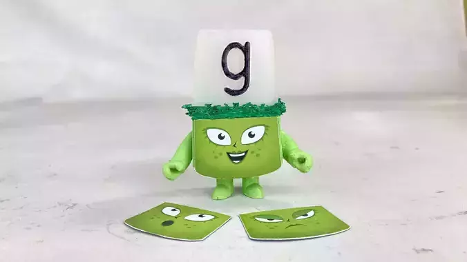 Alphablocks G Poseable Figure
