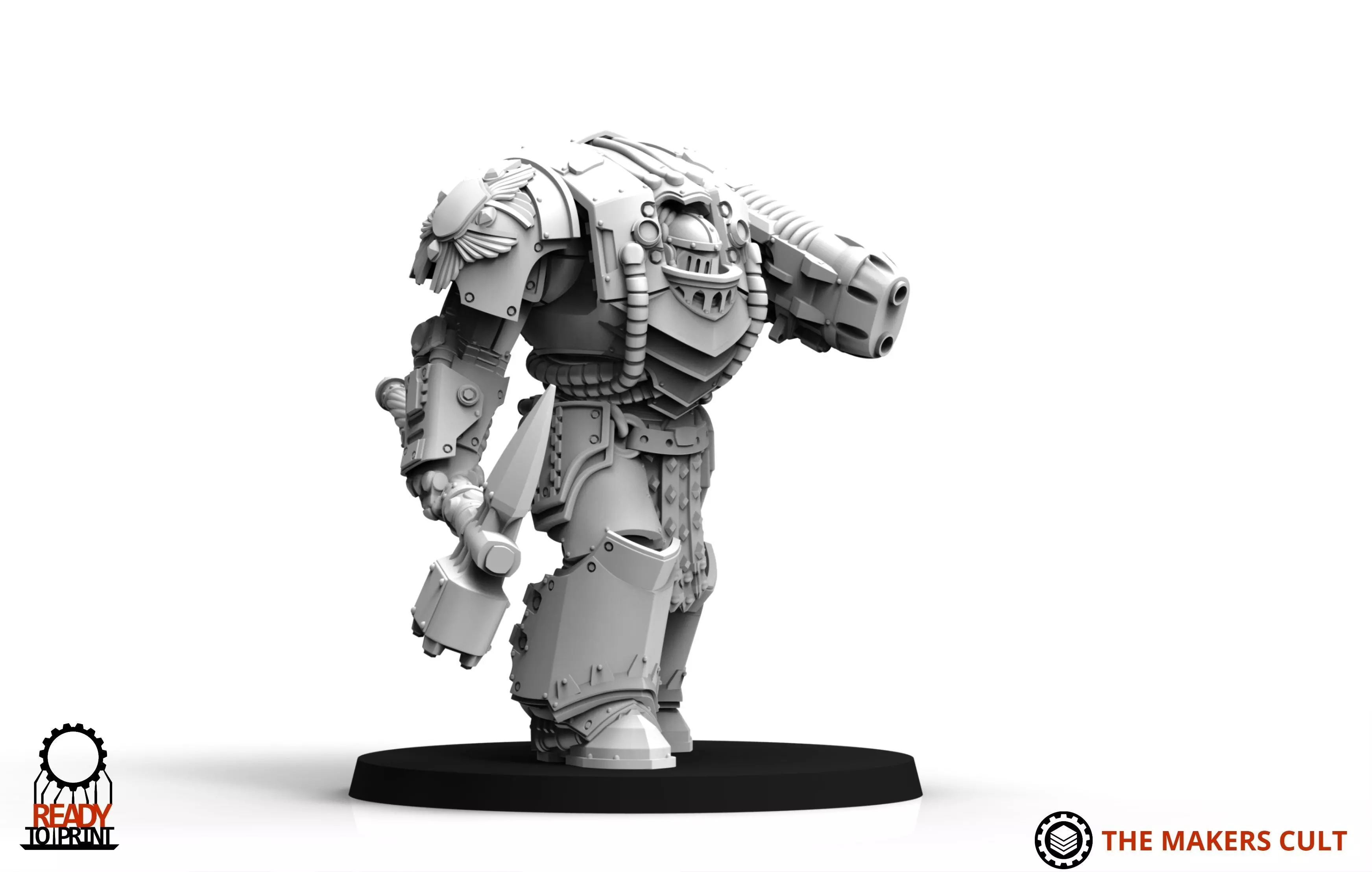 Obsidian Guard - Djinni - Upgrade pack 3D print model_3