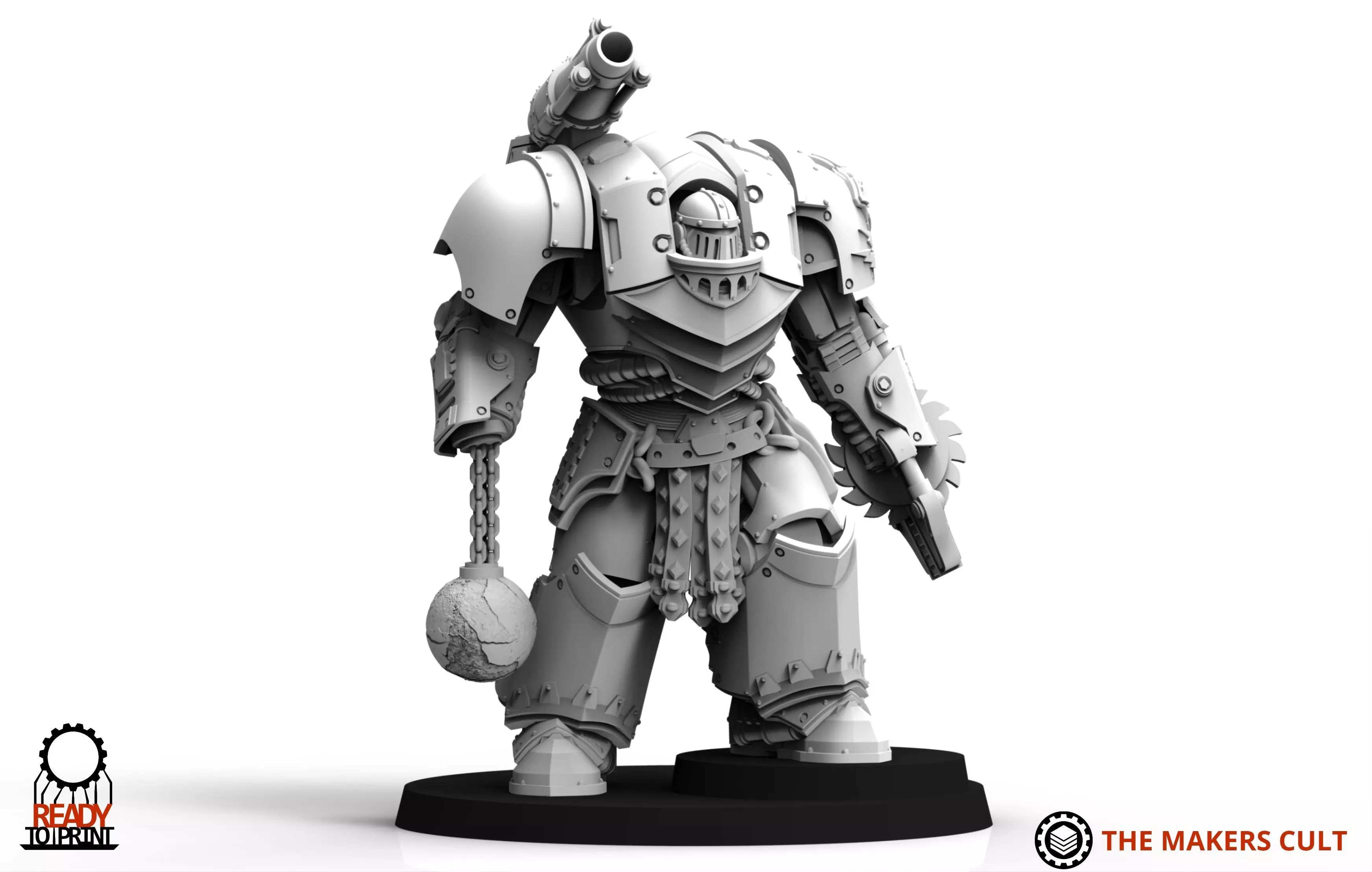 Obsidian Guard - Djinni - Upgrade pack 3D print model_5