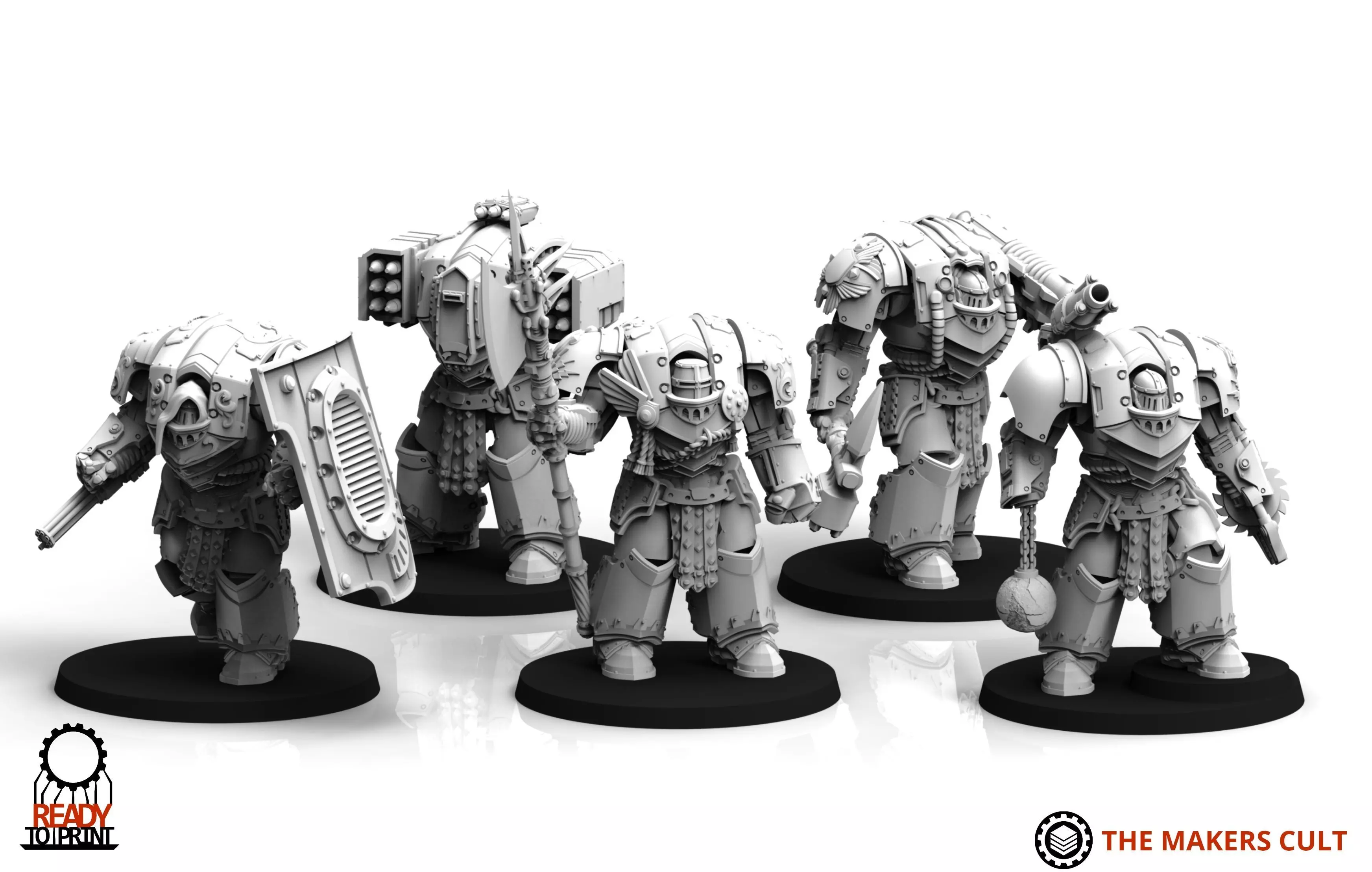 Obsidian Guard - Djinni - Upgrade pack 3D print model_0