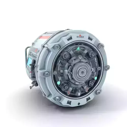 Futuristic Engine Module model pack Low-poly 3D model