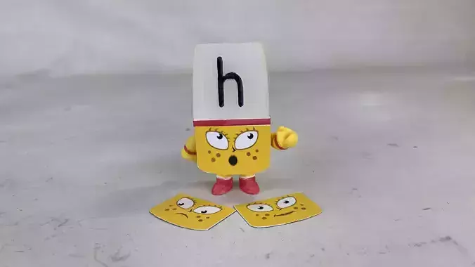 Alphablocks H Poseable Figure