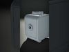 Futuristic Smart Oven Model Pack Low-poly 3D model_2