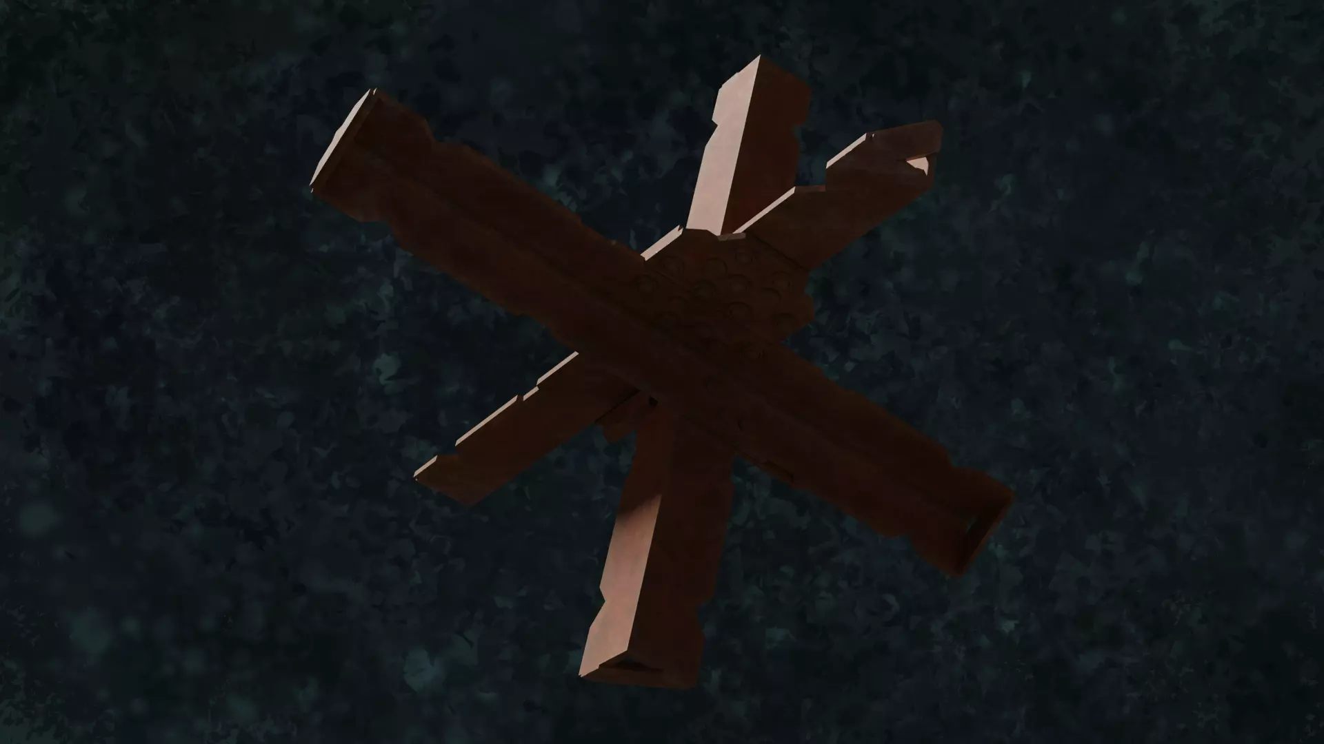 Mititary Anti Tank Hedgehogs N2 Series Metal Fortress Obstacle 3D model_10