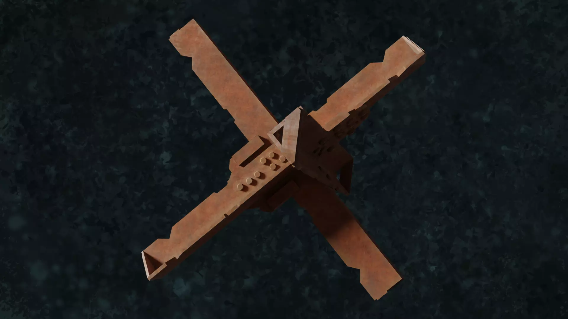 Mititary Anti Tank Hedgehogs N2 Series Metal Fortress Obstacle 3D model_9