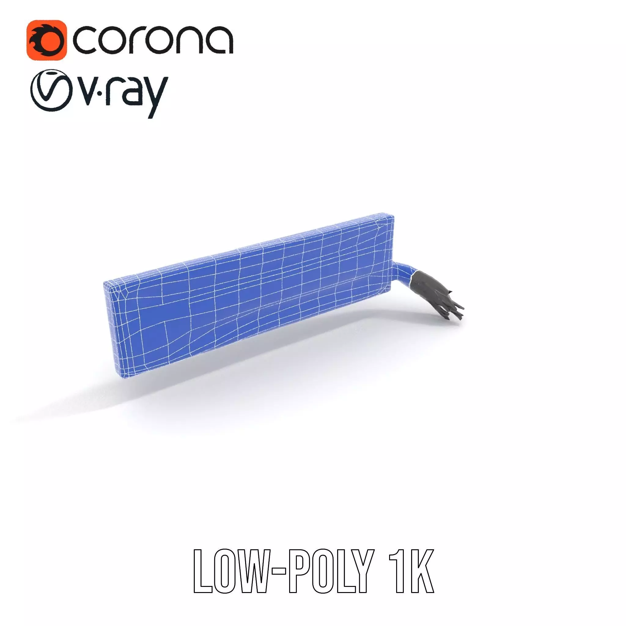 Stacked Patch Panel Rack model pack Low-poly 3D model_19