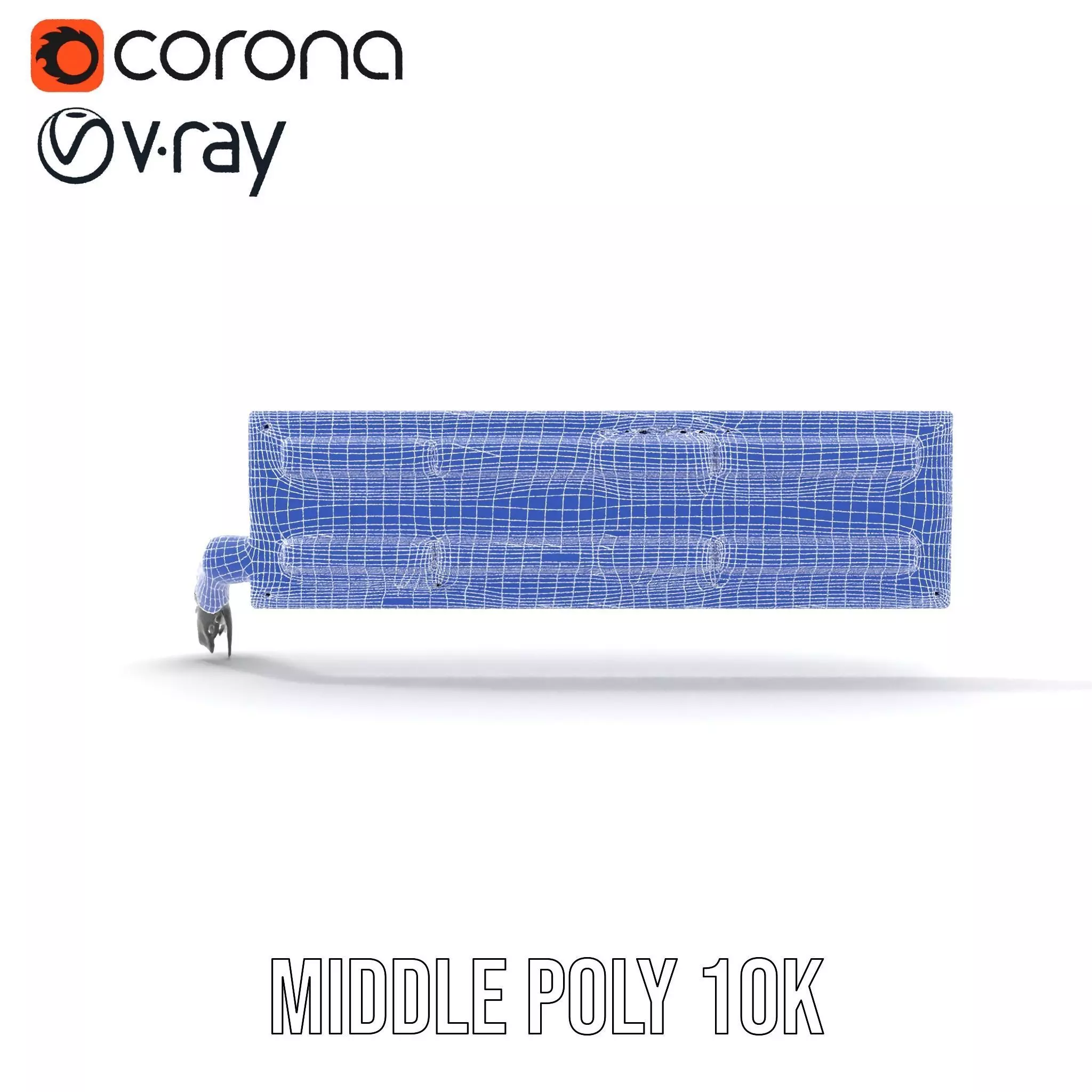 Stacked Patch Panel Rack model pack Low-poly 3D model_27